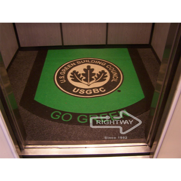 Elevator Logo Mat Logomats by Rightway